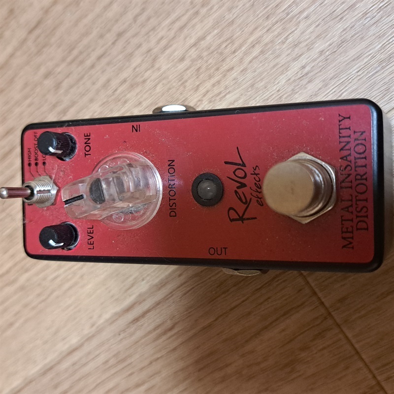 RevoL effects METAL INSANITY DISTORTIONの画像